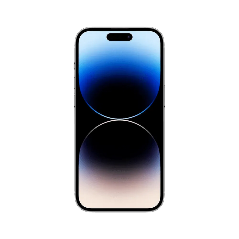 Écran Dynamic Island iPhone 14 Pro argent. Réparation rapide écran OLED cassé ou tactile HS à Lyon, Saint-Cyr-au-Mont-d’Or ou Brindas.