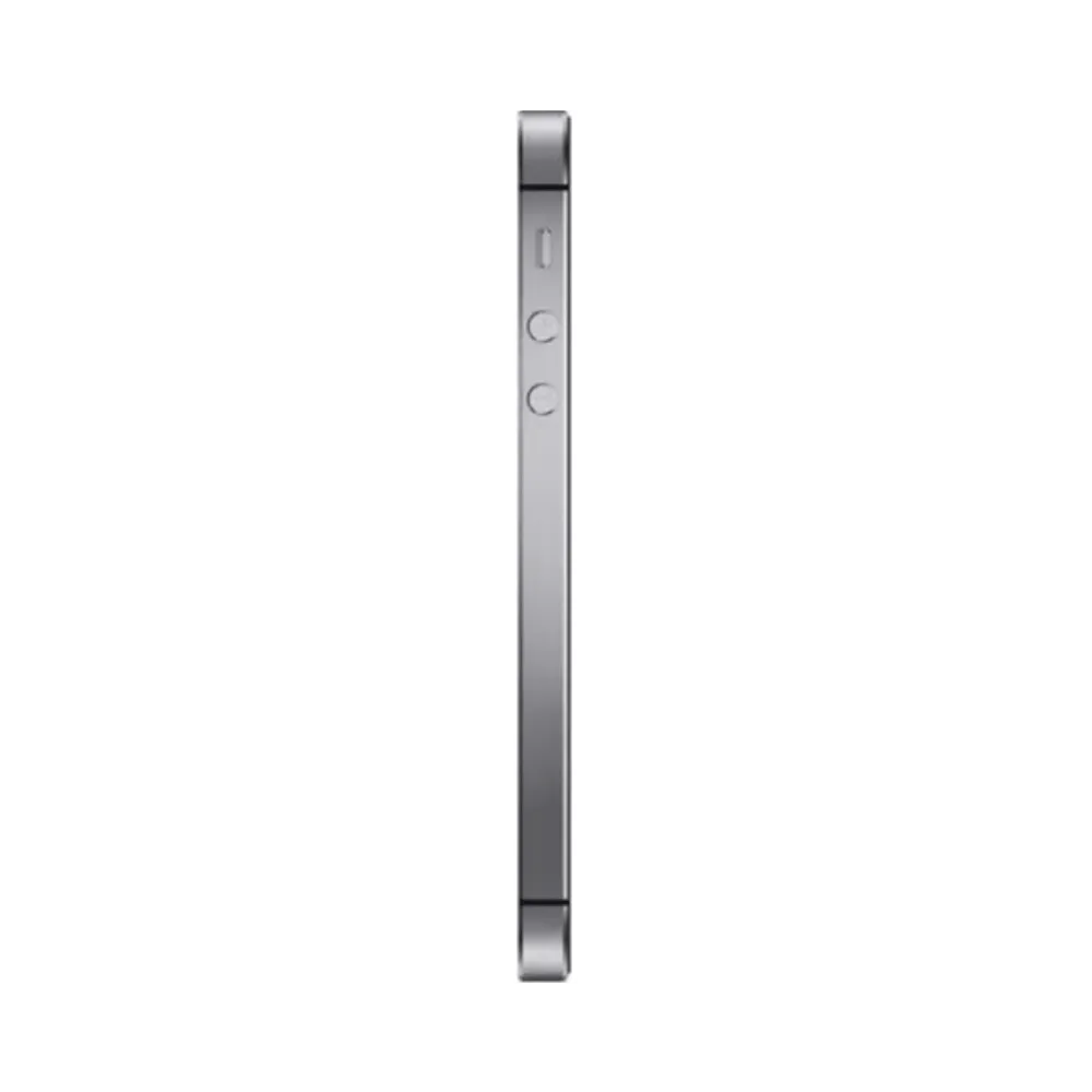 Vue latérale de l’iPhone SE 2016. Réparations fines et précises à Lyon chez iTelier. Services pros avec pièces de qualité et délais rapides.