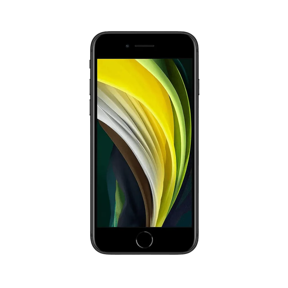 Écran allumé de l’iPhone SE 2020. Réparation express écran ou bouton Home chez iTelier Lyon. Intervention locale ou envoi national sécurisé.