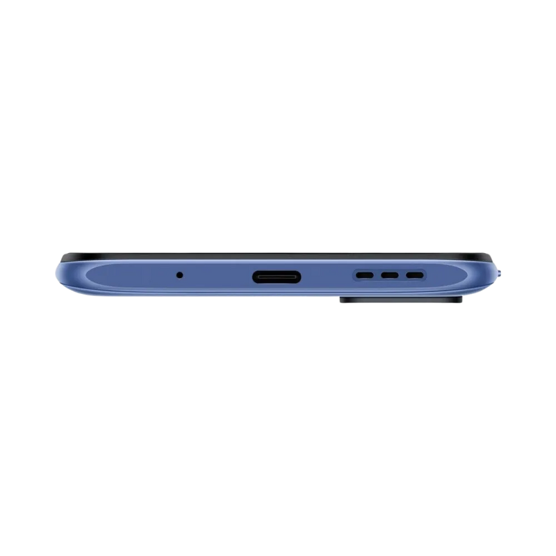 Tranche inférieure du Redmi Note 10 5G bleu — réparation connecteur USB-C, haut-parleur et micro chez iTelier Lyon, diagnostic gratuit, réparation rapide, garantie 1 an sur les pièces.