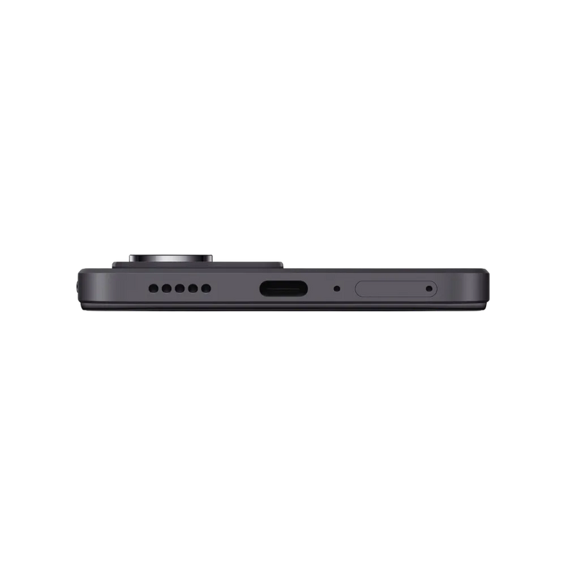 Vue inférieure du Redmi Note 12 Pro 5G montrant connecteur USB-C et haut-parleurs — réparation connecteur de charge, micro et haut-parleur chez iTelier Lyon, diagnostic offert, pièces garanties 12 mois, service local et national rapide.