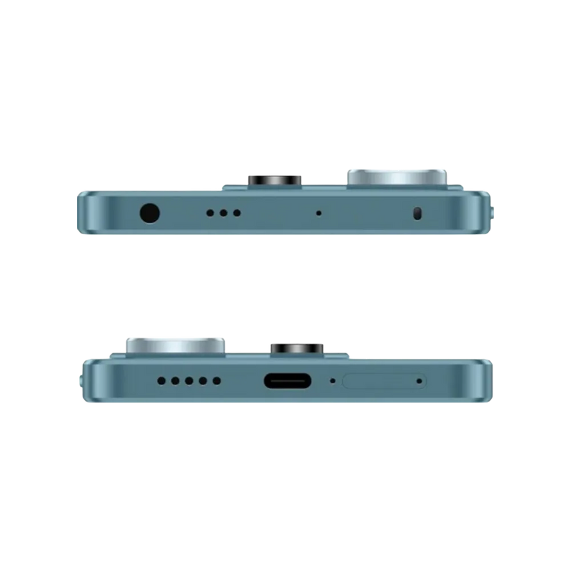 Vue du Redmi Note 13 Pro 5G montrant connecteur USB-C et haut-parleurs — réparation connecteur de charge, micro et haut-parleur par iTelier Lyon, diagnostic offert, pièces d’origine garanties, réparation express en boutique ou par correspondance.