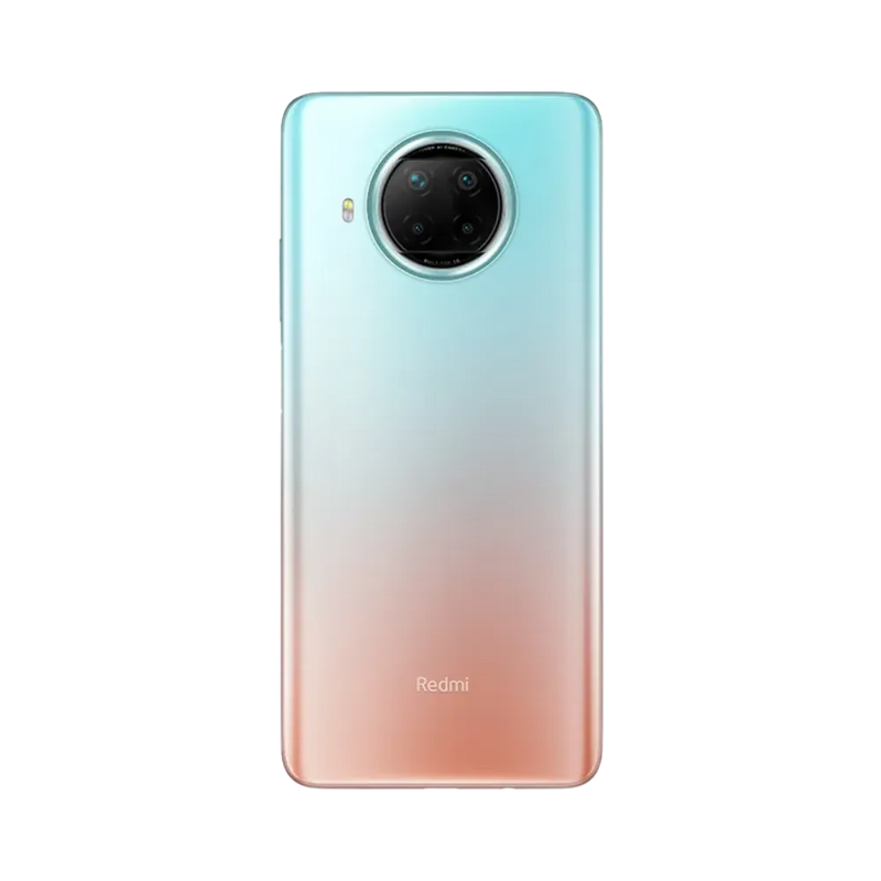 Dos du Redmi Note 9 Pro 5G avec bloc photo circulaire — réparation appareil photo et vitre arrière par iTelier Lyon, techniciens experts, diagnostic offert et pièces d’origine garanties 1 an.