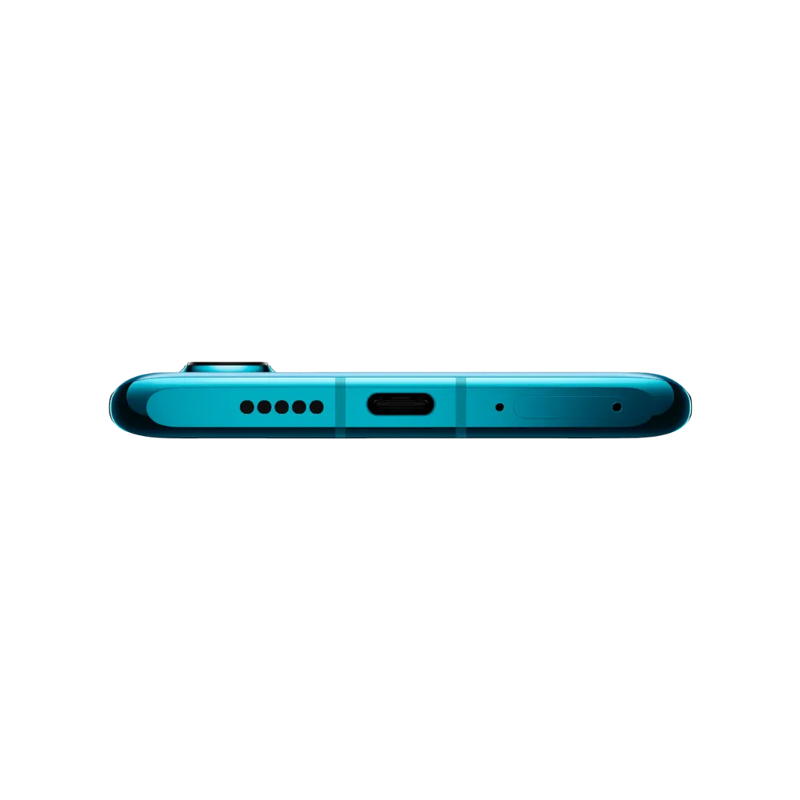Huawei P30 Pro montré en vue inférieure, port USB-C, haut-parleur et tiroir SIM bien visibles. Photo optimisée iTelier Lyon pour réparation connecteur de charge, audio et diagnostic gratuit.