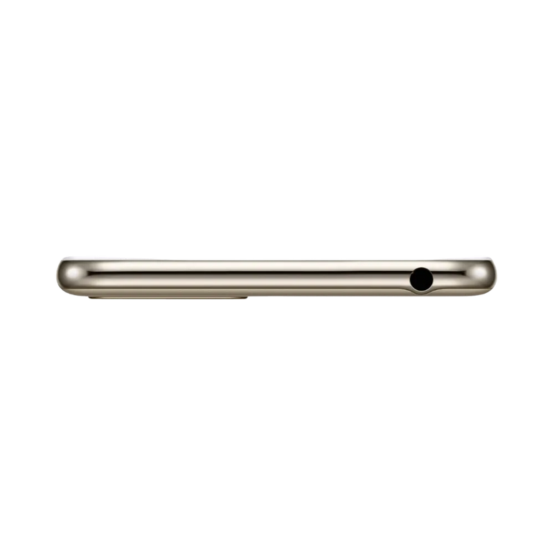 Huawei Y6 2018 doré affiché horizontalement posé sur sa tranche inférieure, connecteur de charge et haut-parleurs bien visibles, idéal pour réparations port de charge et remplacement batterie chez iTelier Lyon.