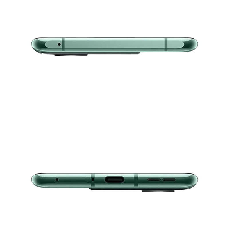 Réparation OnePlus 10 Pro iTelier Lyon – smartphone présenté en vue du dessus et du dessous, connecteur USB-C, micro et haut-parleur visibles, optimisé pour réparation connecteur de charge, haut-parleur et diagnostic complet.