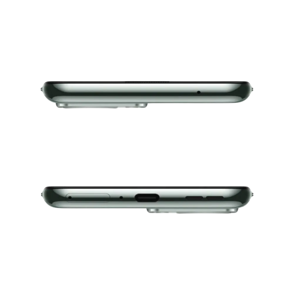 Réparation OnePlus Nord 2T iTelier Lyon – smartphone présenté en vue du dessus et du dessous, connecteur USB-C, micro et haut-parleur visibles, optimisé pour réparation connecteur de charge, haut-parleur et diagnostic complet.