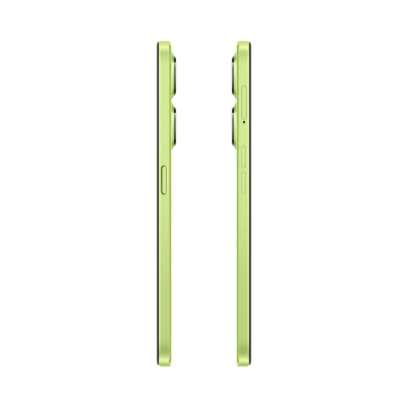 Réparation OnePlus Nord CE 3 Lite iTelier Lyon – smartphone affiché de profil gauche et droit en position verticale, finesse et boutons latéraux visibles, adapté aux réparations bouton power, volume et remplacement connecteur de charge.