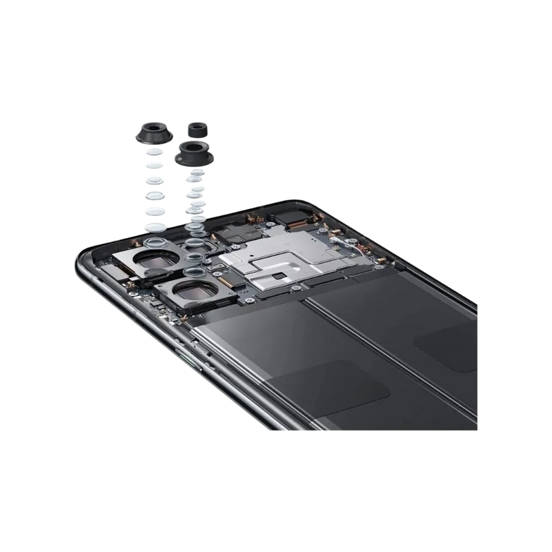 Oppo Find X5 présenté en vue interne démontée, composants électroniques et batterie visibles. Image optimisée iTelier Lyon pour réparation interne, remplacement batterie, écran et diagnostic gratuit.