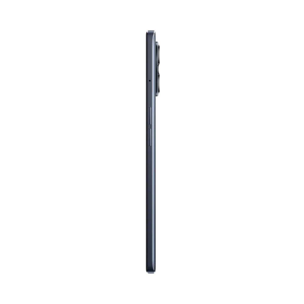 Réparation Realme 9 4G iTelier Lyon – smartphone affiché de profil latéral en position verticale, finesse et boutons visibles, adapté aux réparations bouton power, volume et remplacement connecteur de charge.