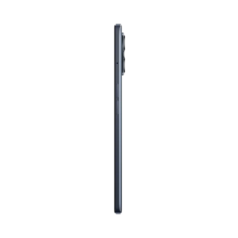 Réparation Realme 9 4G iTelier Lyon – smartphone affiché de profil latéral en position verticale, finesse et boutons visibles, adapté aux réparations bouton power, volume et remplacement connecteur de charge.