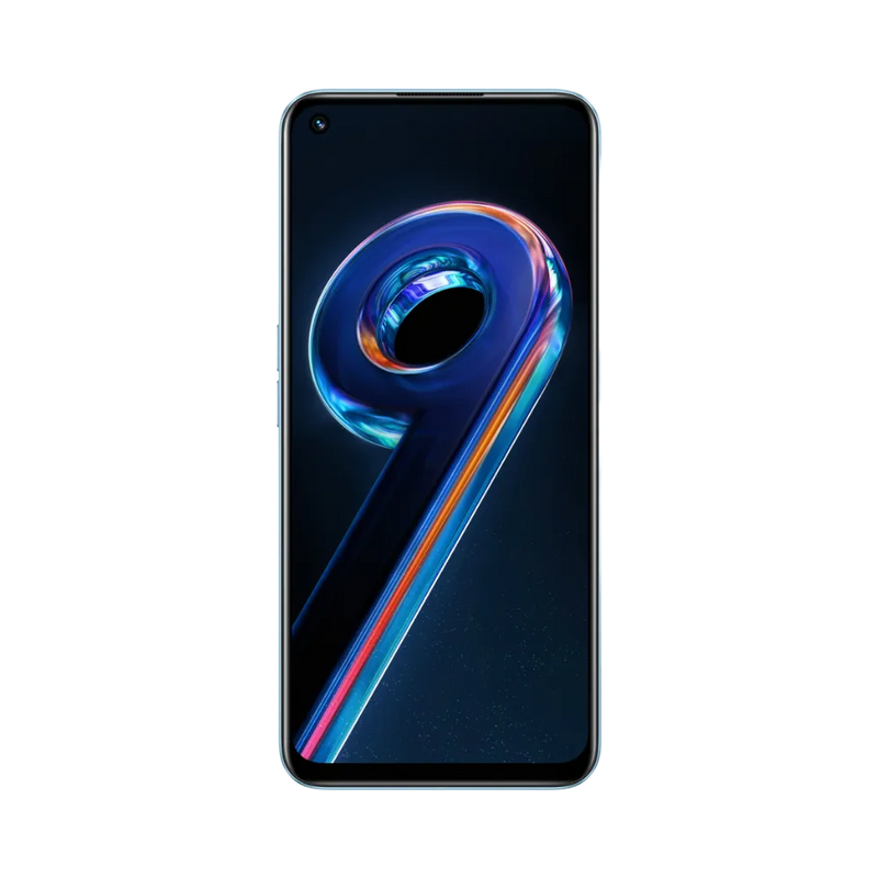 Réparation Realme 9 Pro iTelier Lyon – téléphone présenté de face en position verticale, écran allumé avec fond sombre et logo Realme 9 Pro, idéal pour réparation écran, diagnostic offert et changement batterie rapide.