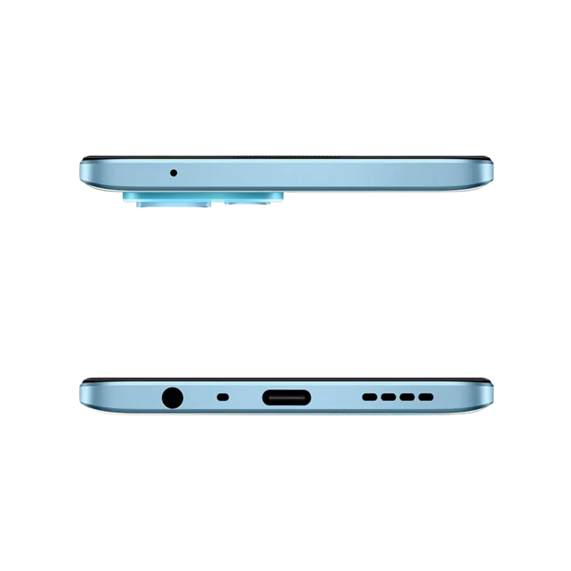 Réparation Realme 9 Pro iTelier Lyon – smartphone présenté en vue du dessus et du dessous, connecteur USB-C, haut-parleur et micro visibles, optimisé pour réparation connecteur de charge, haut-parleur et diagnostic complet.