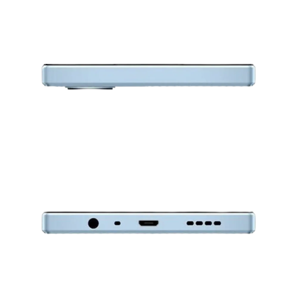 Réparation Realme C30 iTelier Lyon – smartphone présenté en vue du dessus et du dessous, connecteur micro-USB, haut-parleur et micro visibles, optimisé pour réparation connecteur de charge, haut-parleur et diagnostic complet.