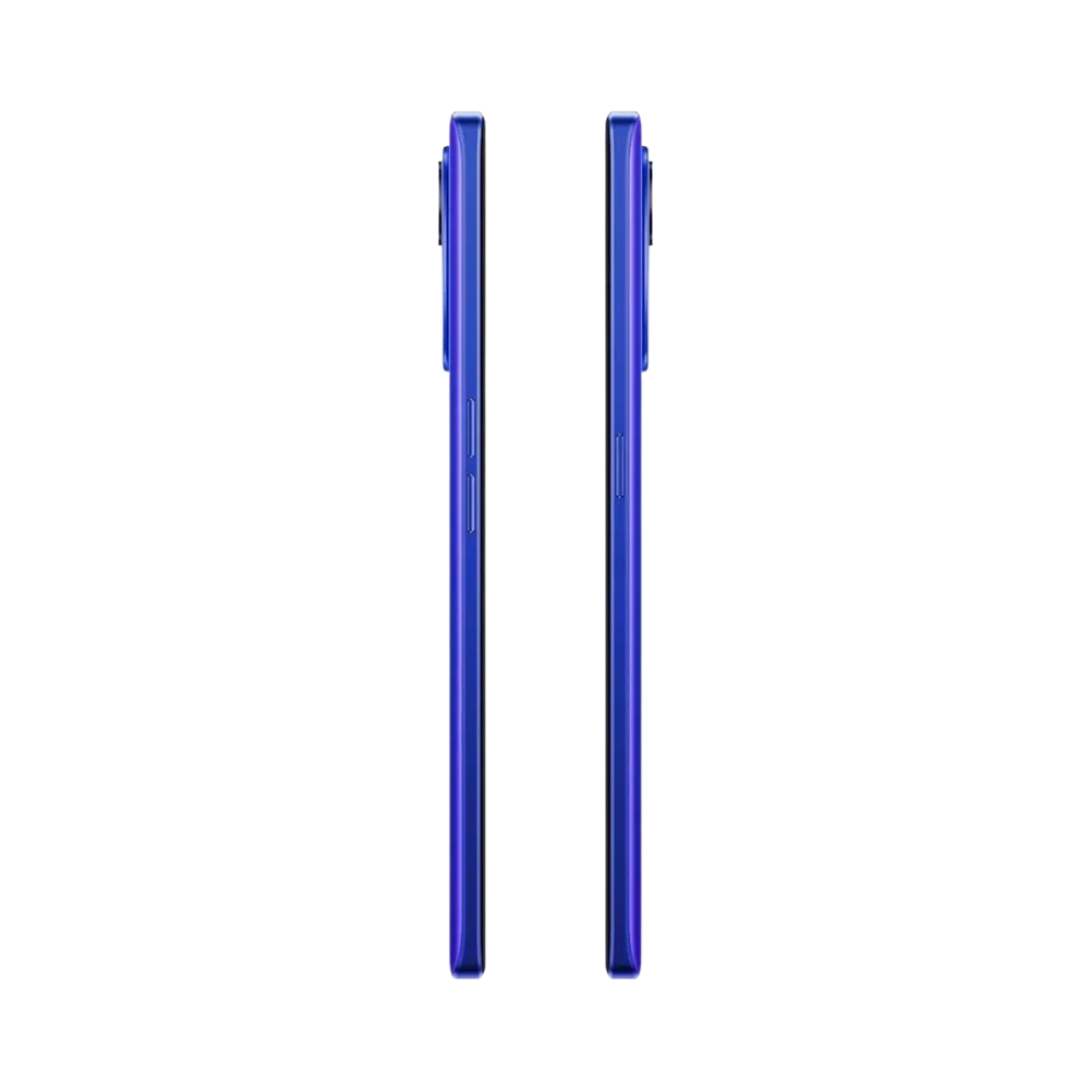 Réparation Realme GT Neo 3 iTelier Lyon – smartphone affiché de profil gauche et droit en position verticale, finesse et boutons latéraux visibles, adapté aux réparations bouton power, volume et remplacement connecteur de charge.