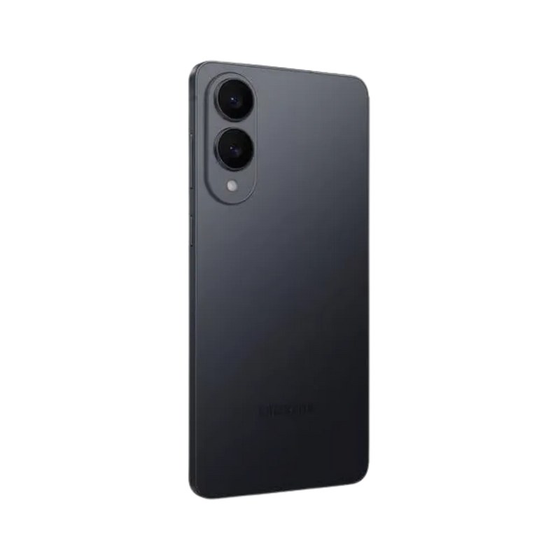 Deux Samsung Galaxy S25 Edge noirs côte à côte, l’un affichant son écran et l’autre son dos avec double caméra. Service iTelier Lyon : réparation écran, batterie, vitre arrière et module photo. Diagnostic gratuit et garantie 1 an.
