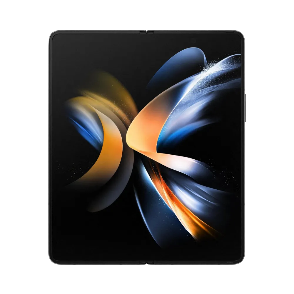 Galaxy Z Fold4 utilisé en mode tablette avec son large écran pliable déployé. iTelier Lyon : réparation dalle interne, écran AMOLED endommagé, ou charnière bloquée. Service rapide en boutique Lyon 6 ou par correspondance.