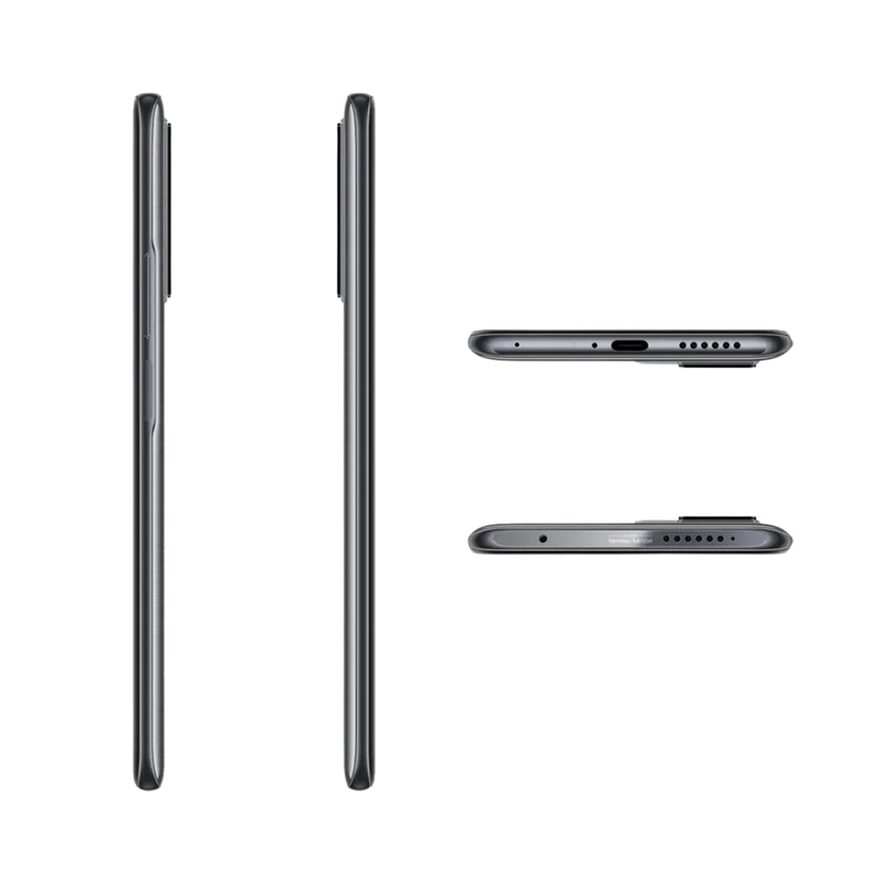 Tranches supérieure et inférieure du Xiaomi 11T Pro noir — réparation connecteur USB-C, haut-parleur et micro par iTelier Lyon, diagnostic gratuit, réparation express et pièces garanties 1 an.