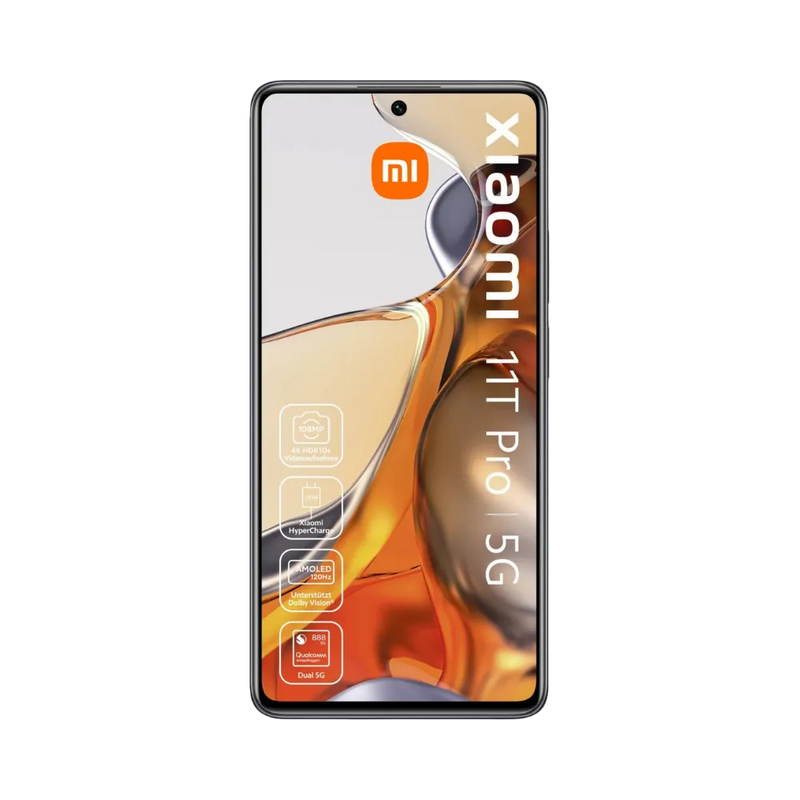 Écran du Xiaomi 11T Pro noir — remplacement vitre et dalle originale par iTelier Lyon, réparation rapide et garantie 1 an, devis gratuit et service en boutique ou par correspondance.