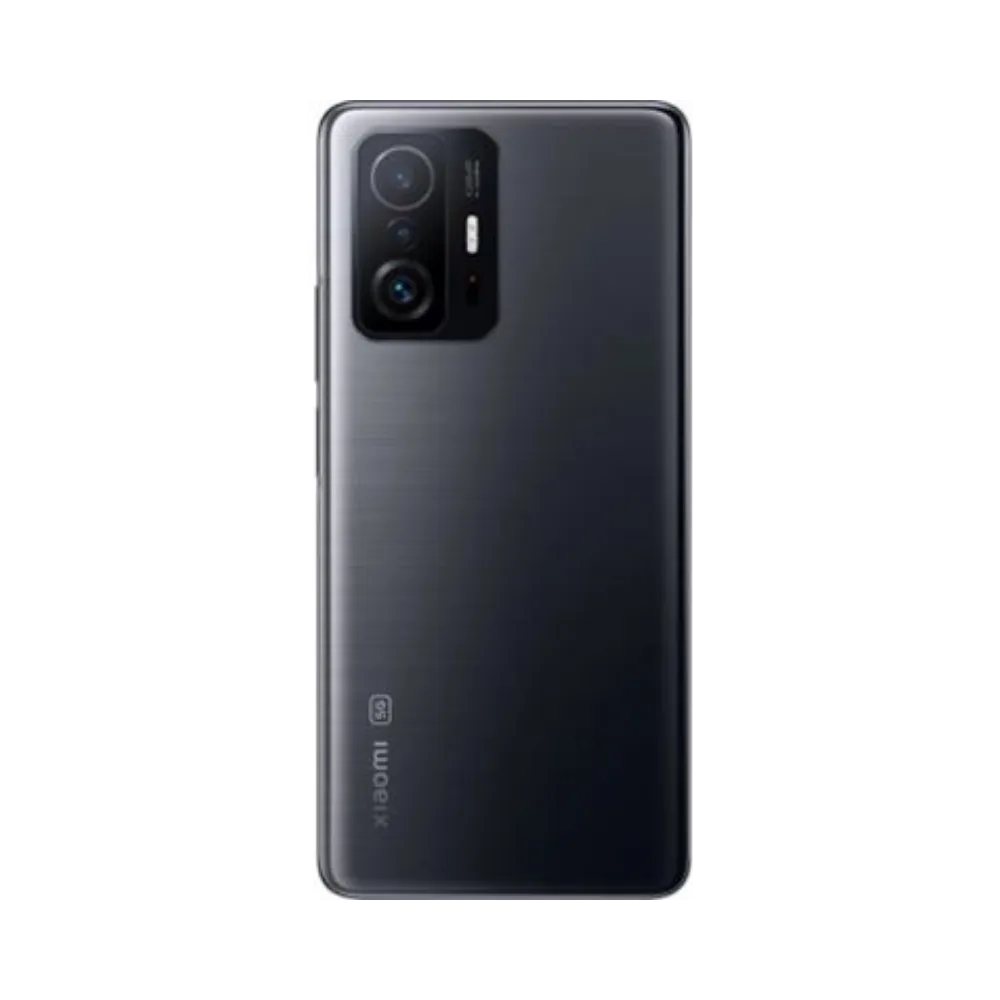 Dos du Xiaomi 11T noir avec bloc photo rectangulaire — réparation appareil photo et vitre arrière chez iTelier Lyon, techniciens experts, diagnostic gratuit, pièces d’origine garanties 1 an.