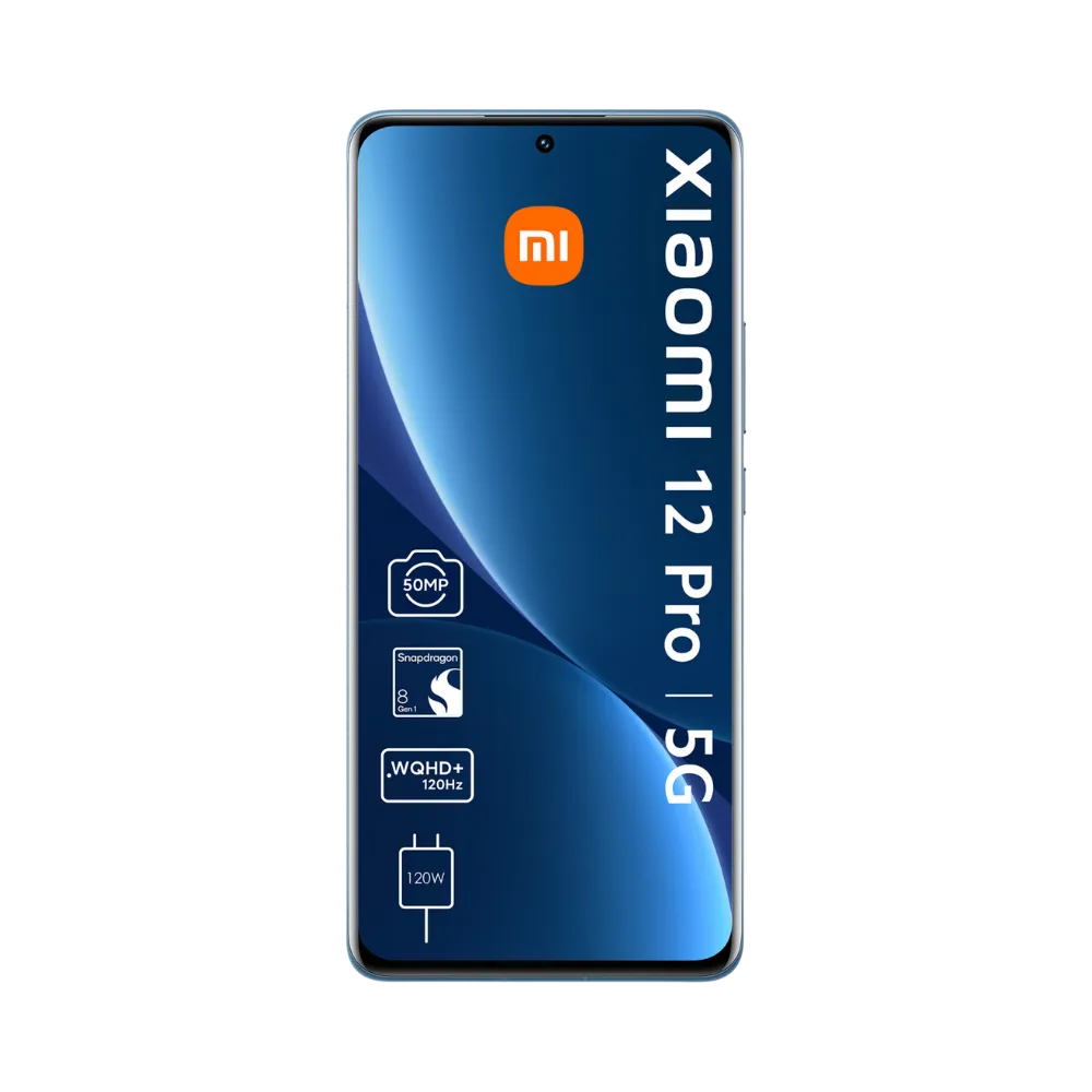 Écran du Xiaomi 12 Pro bleu — remplacement vitre et dalle originale par iTelier Lyon, réparation rapide et garantie 1 an, devis gratuit, service en boutique ou par correspondance.