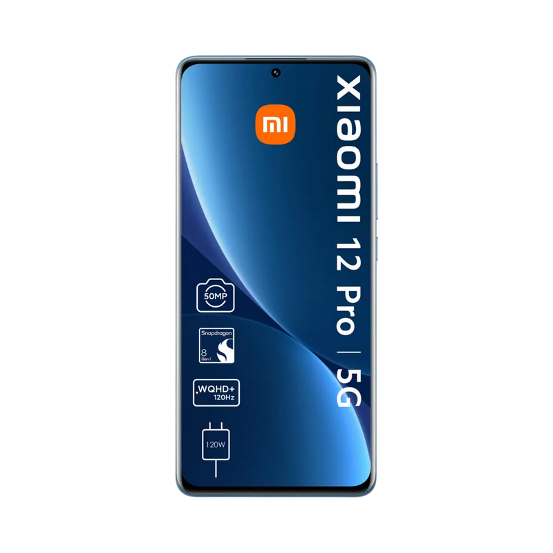 Écran du Xiaomi 12 Pro bleu — remplacement vitre et dalle originale par iTelier Lyon, réparation rapide et garantie 1 an, devis gratuit, service en boutique ou par correspondance.