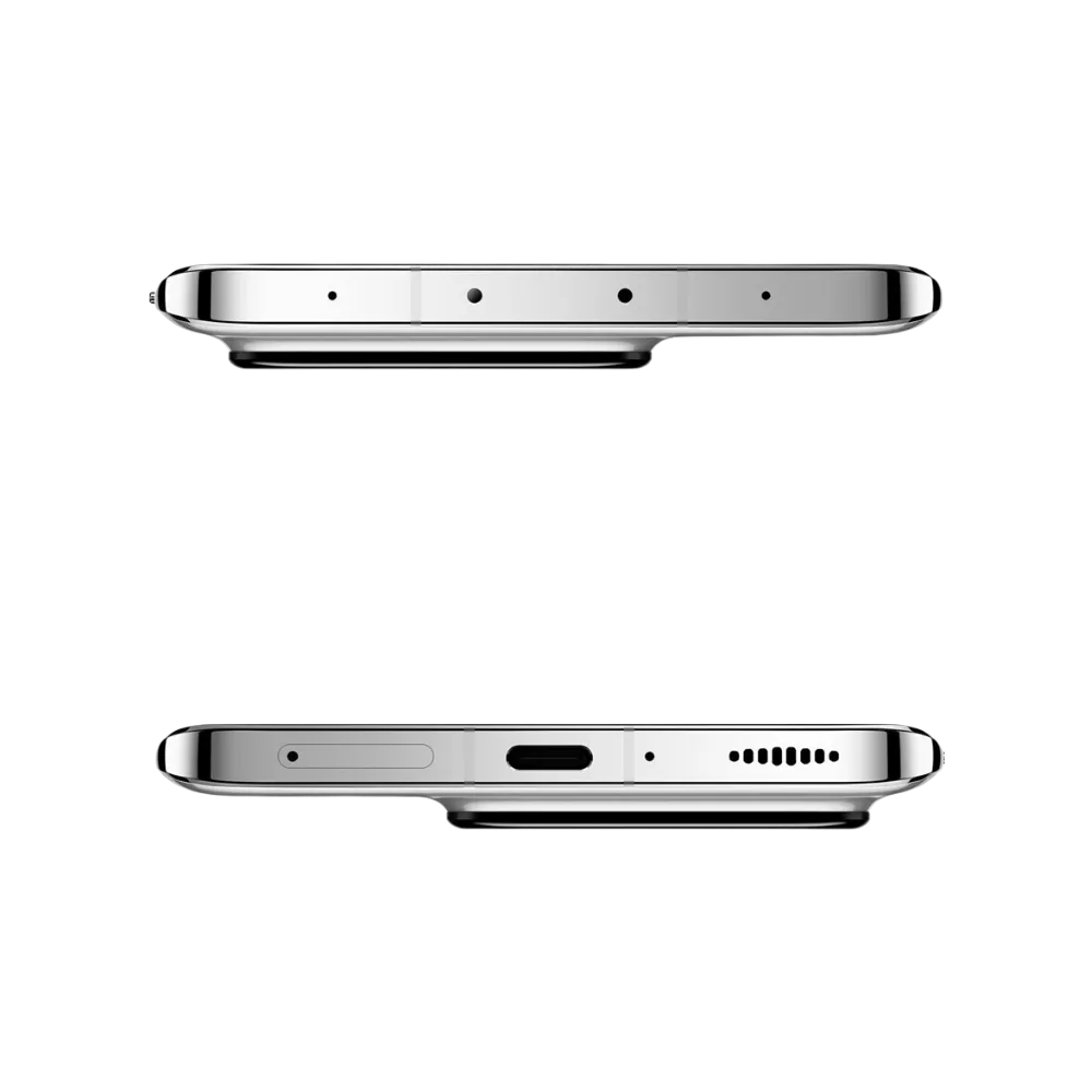 Tranches supérieure et inférieure du Xiaomi 13 Pro blanc — réparation connecteur USB-C, haut-parleur et micro chez iTelier Lyon, diagnostic gratuit, garantie 1 an, service express.