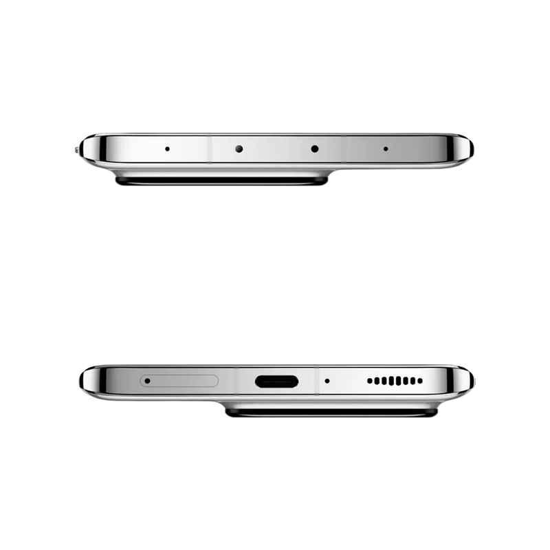 Tranches supérieure et inférieure du Xiaomi 13 Pro blanc — réparation connecteur USB-C, haut-parleur et micro chez iTelier Lyon, diagnostic gratuit, garantie 1 an, service express.