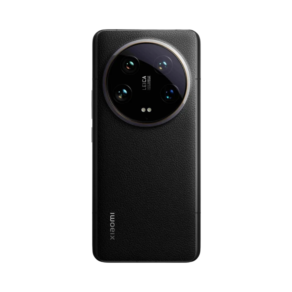 Dos du Xiaomi 14 Ultra noir avec bloc photo circulaire — réparation appareil photo et vitre arrière par iTelier Lyon, techniciens experts, diagnostic offert, garantie 1 an.