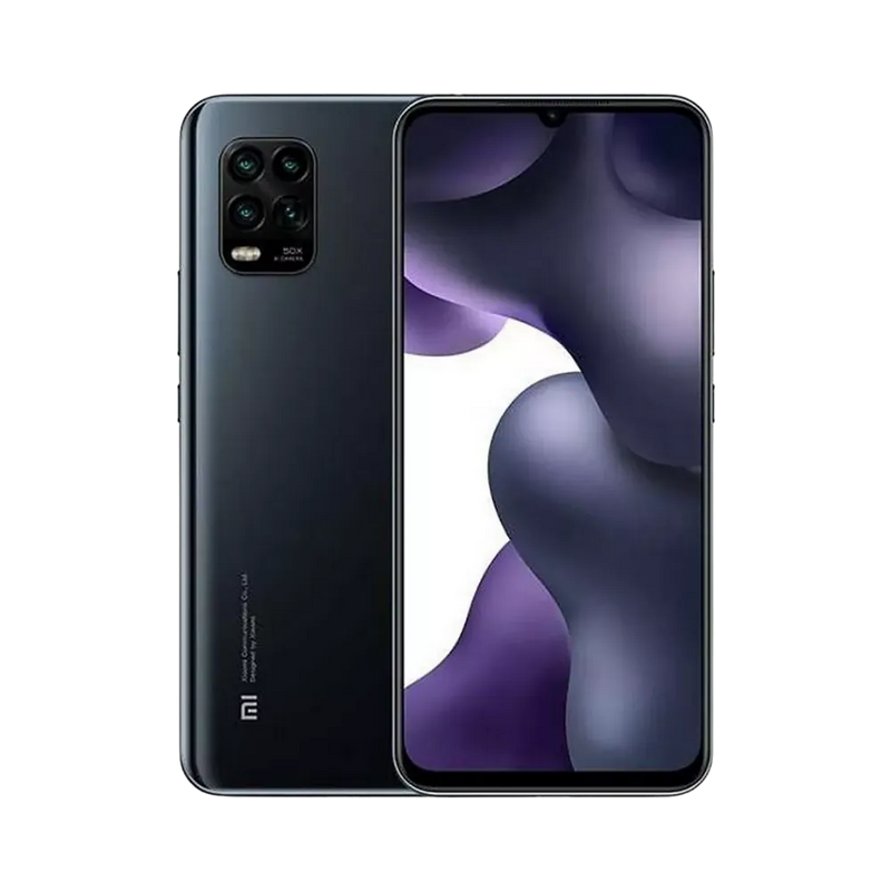 Xiaomi Mi 10 Lite 5G en vue avant et arrière — réparation écran, vitre arrière et batterie par iTelier Lyon, diagnostic offert, pièces d’origine garanties 1 an, service express et envoi national.