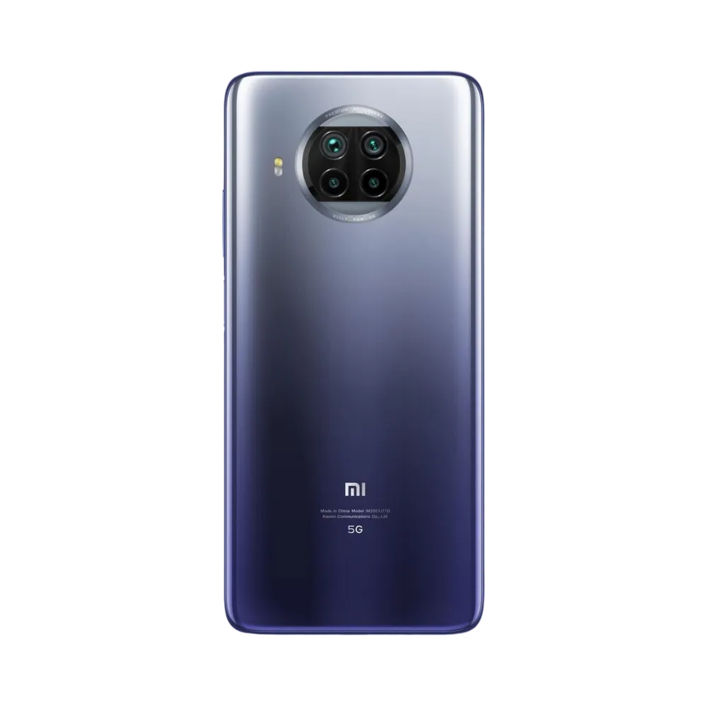 Dos du Xiaomi Mi 10T Lite 5G avec bloc photo circulaire — réparation appareil photo et vitre arrière par iTelier Lyon, techniciens experts, diagnostic offert et pièces garanties 1 an.