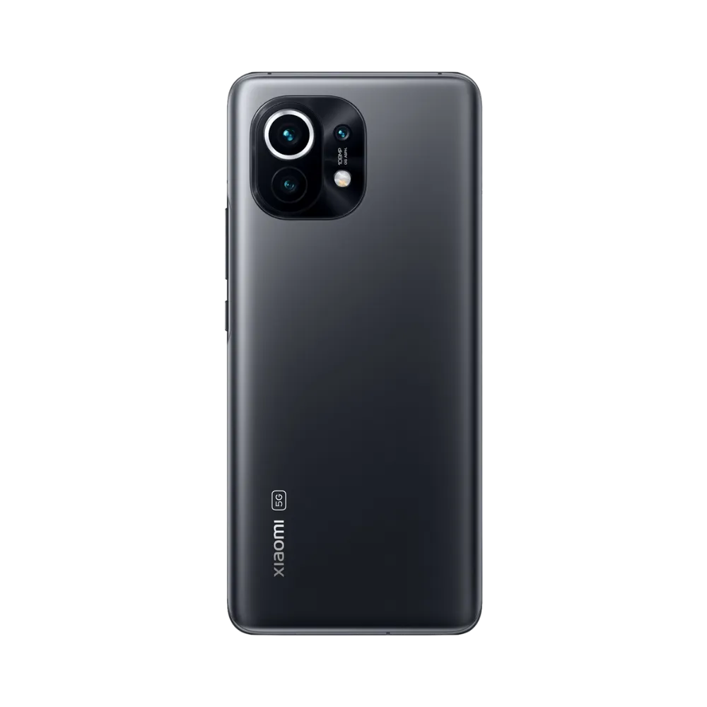 Dos du Xiaomi Mi 11 5G avec bloc photo rectangulaire — réparation appareil photo et vitre arrière par iTelier Lyon, techniciens experts, diagnostic offert et pièces garanties 1 an.