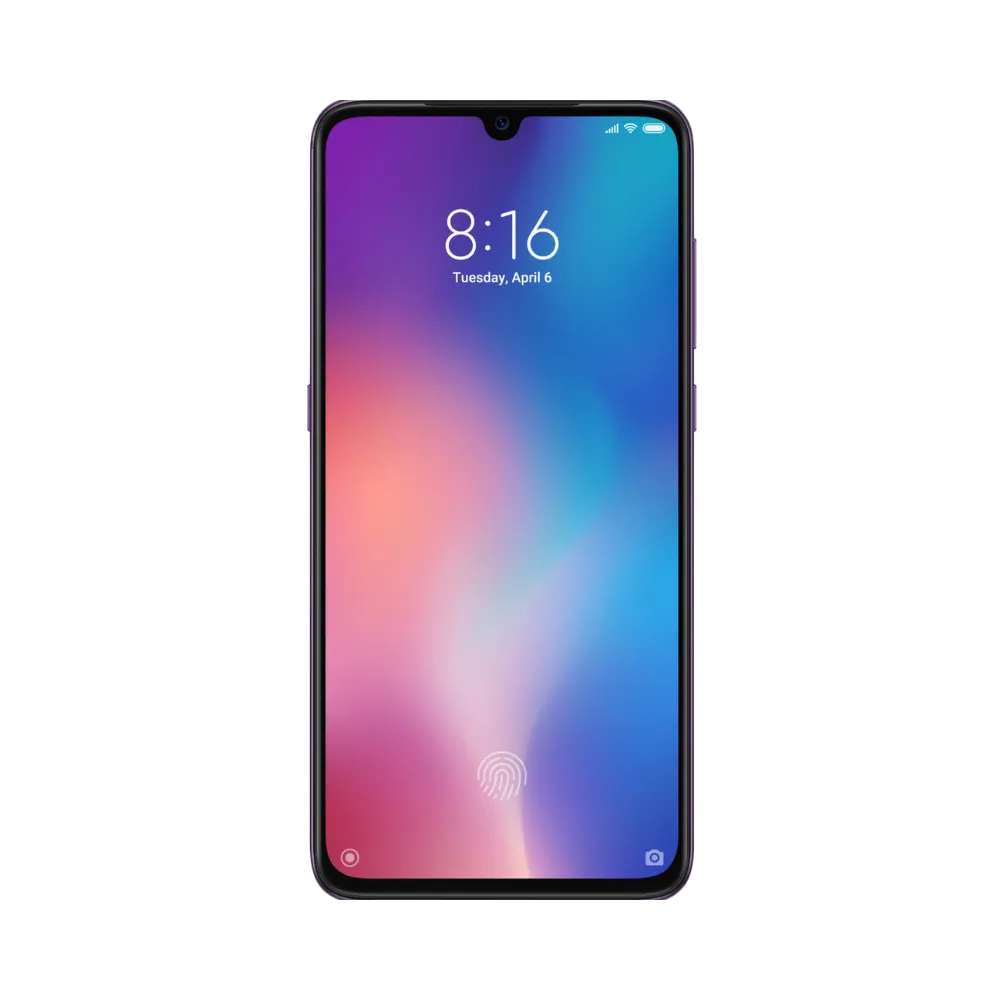 Écran du Xiaomi Mi 9 violet dégradé — remplacement vitre tactile et dalle OLED originale chez iTelier Lyon, réparation rapide, devis gratuit, pièces garanties 1 an, service en boutique et par correspondance.