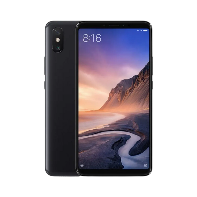 Xiaomi Mi Mix 3 noir en vue avant et arrière — réparation écran AMOLED coulissant, remplacement vitre avant cassée et changement batterie par iTelier Lyon, devis gratuit, service express en boutique ou par envoi postal France.