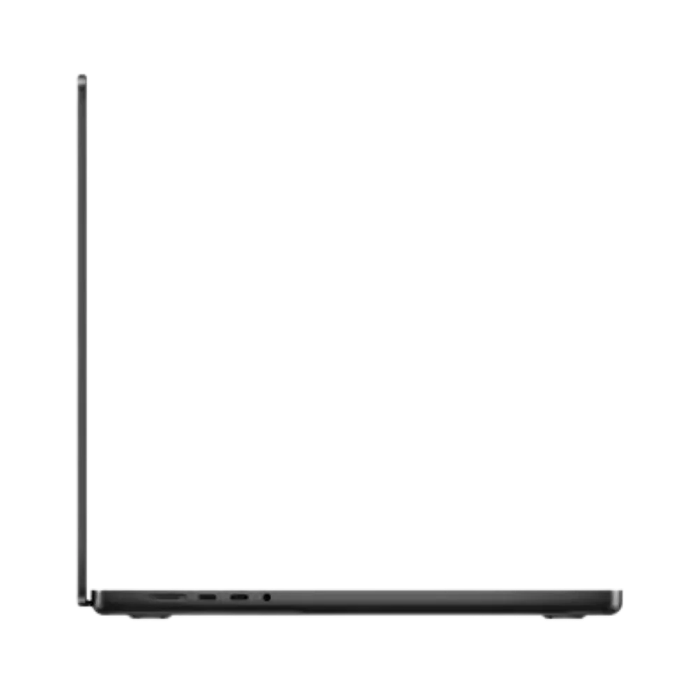 Vue de profil du MacBook Pro 16