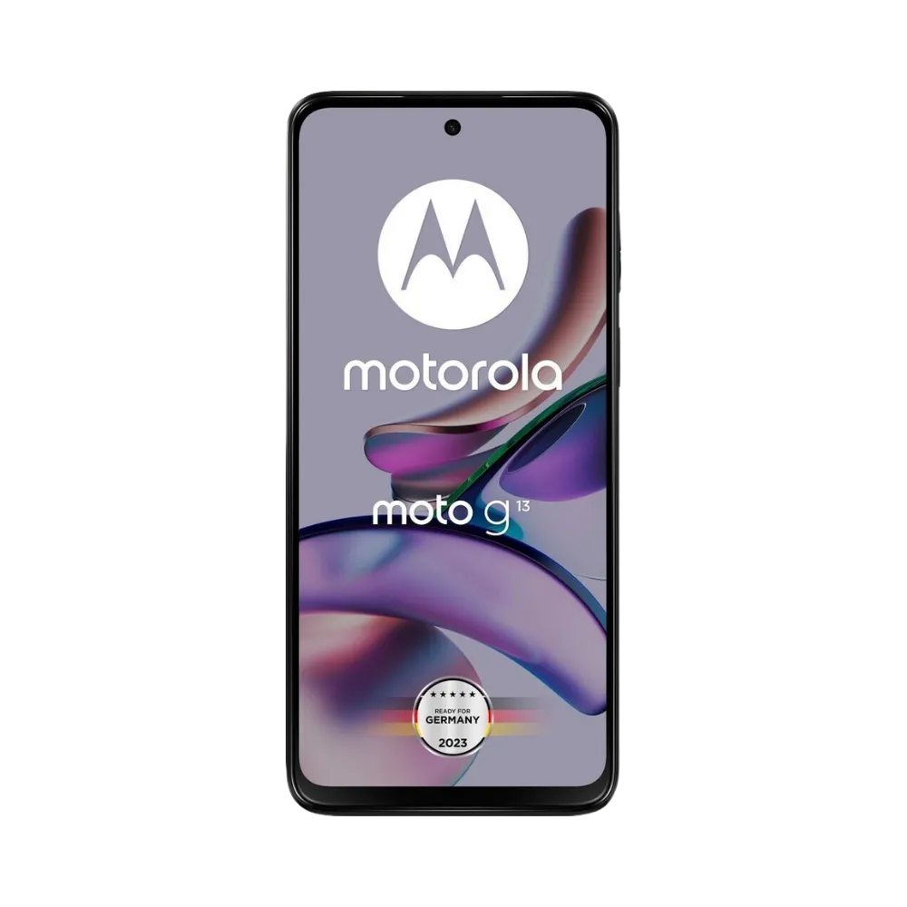 Diagnostic Motorola G13 à Lyon – iTelier : photo avec écran allumé, idéale pour illustrer les réparations liées aux défauts d’affichage, écran noir ou anomalies visuelles. Réparation rapide avec garantie 1 an et envoi postal France entière.
