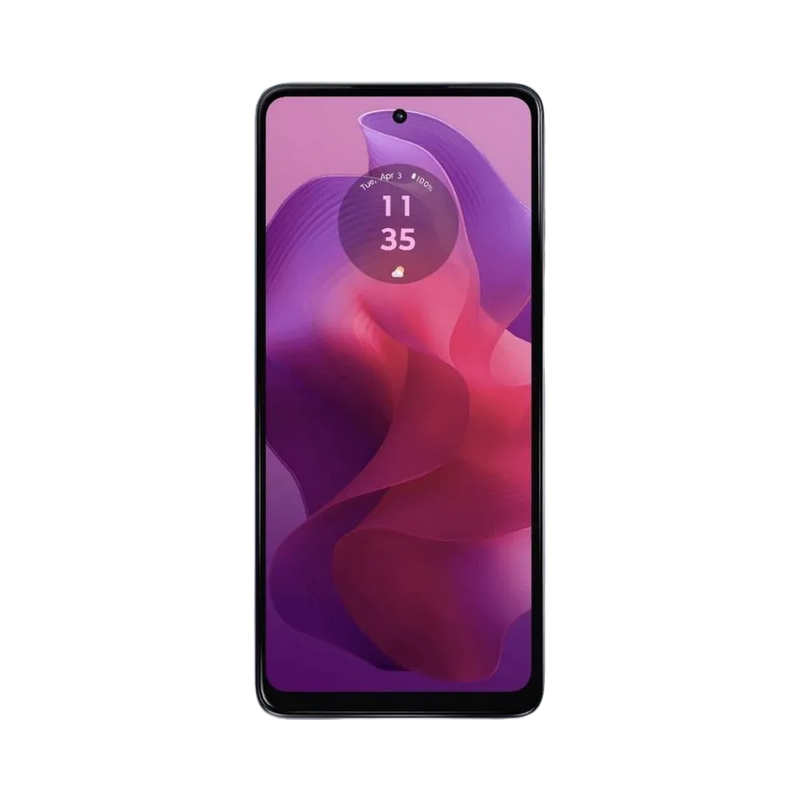 Diagnostic Motorola G24 à Lyon – iTelier : photo avec écran allumé, idéale pour illustrer les réparations d’affichage défectueux, écran noir ou anomalies visuelles. Service rapide, garantie 1 an et envoi postal sécurisé dans toute la France.