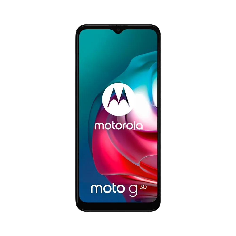 Diagnostic Motorola G30 à Lyon – iTelier : photo avec écran allumé, idéale pour mettre en avant les réparations d’affichage défectueux, écran noir ou anomalies visuelles. Service rapide, garantie 1 an et envoi postal France entière.