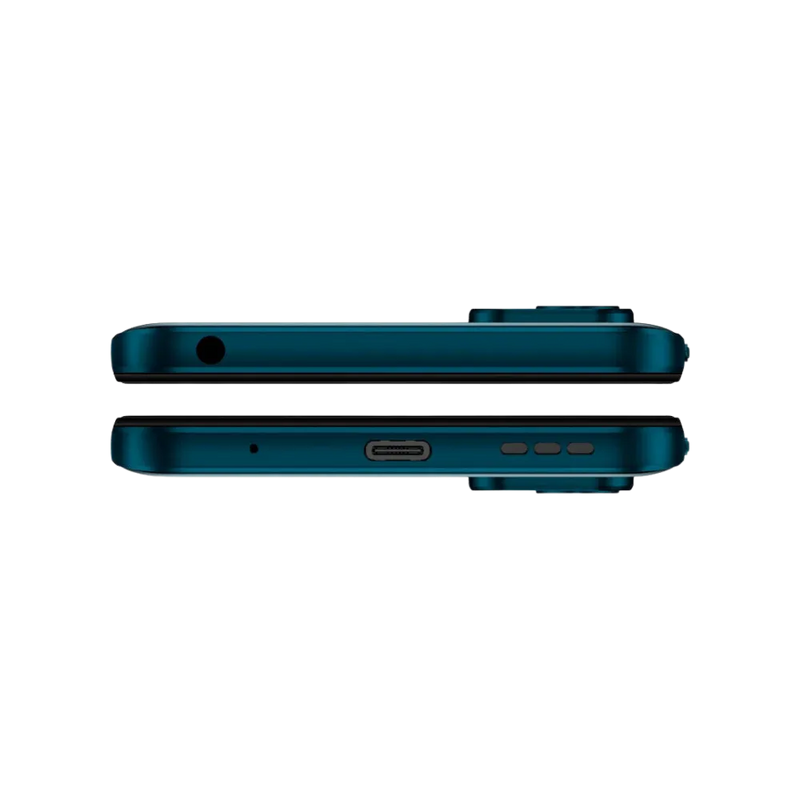 Changement connecteur de charge Motorola G42 – iTelier Lyon. Vue détaillée des ports en bas du smartphone, parfaite pour illustrer la réparation du connecteur USB-C défectueux. Réparation rapide, dépôt en boutique ou envoi postal France entière.