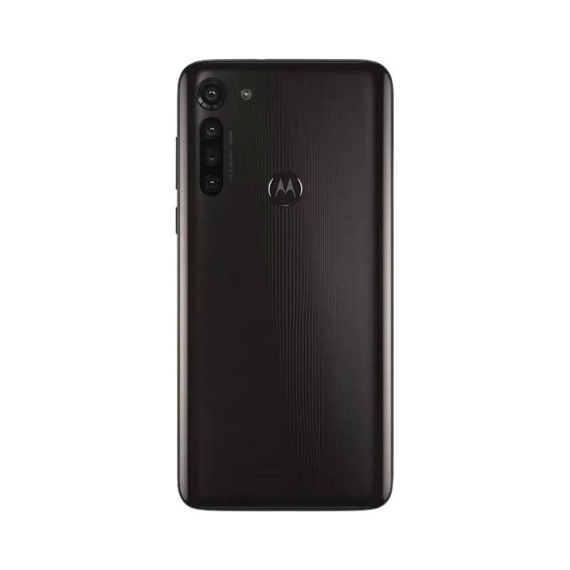 Remplacement vitre arrière Motorola G8 Power à Lyon – iTelier. Vue arrière complète avec quadruple caméra, parfaite pour illustrer une réparation du dos fissuré, rayé ou châssis endommagé. Diagnostic offert, pièces garanties et service expert.