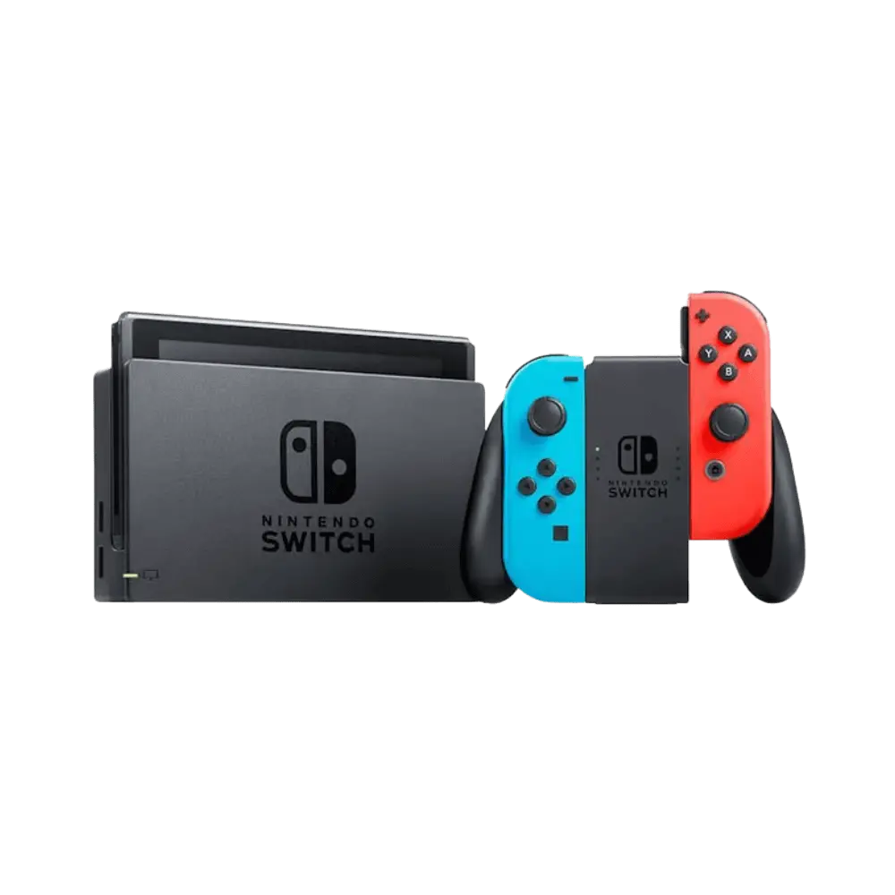 Nintendo Switch avec Joy-Con néon – Réparation écran, batterie, carte mère ou dock chez iTelier Lyon. Service rapide, pièces garanties 1 an.
