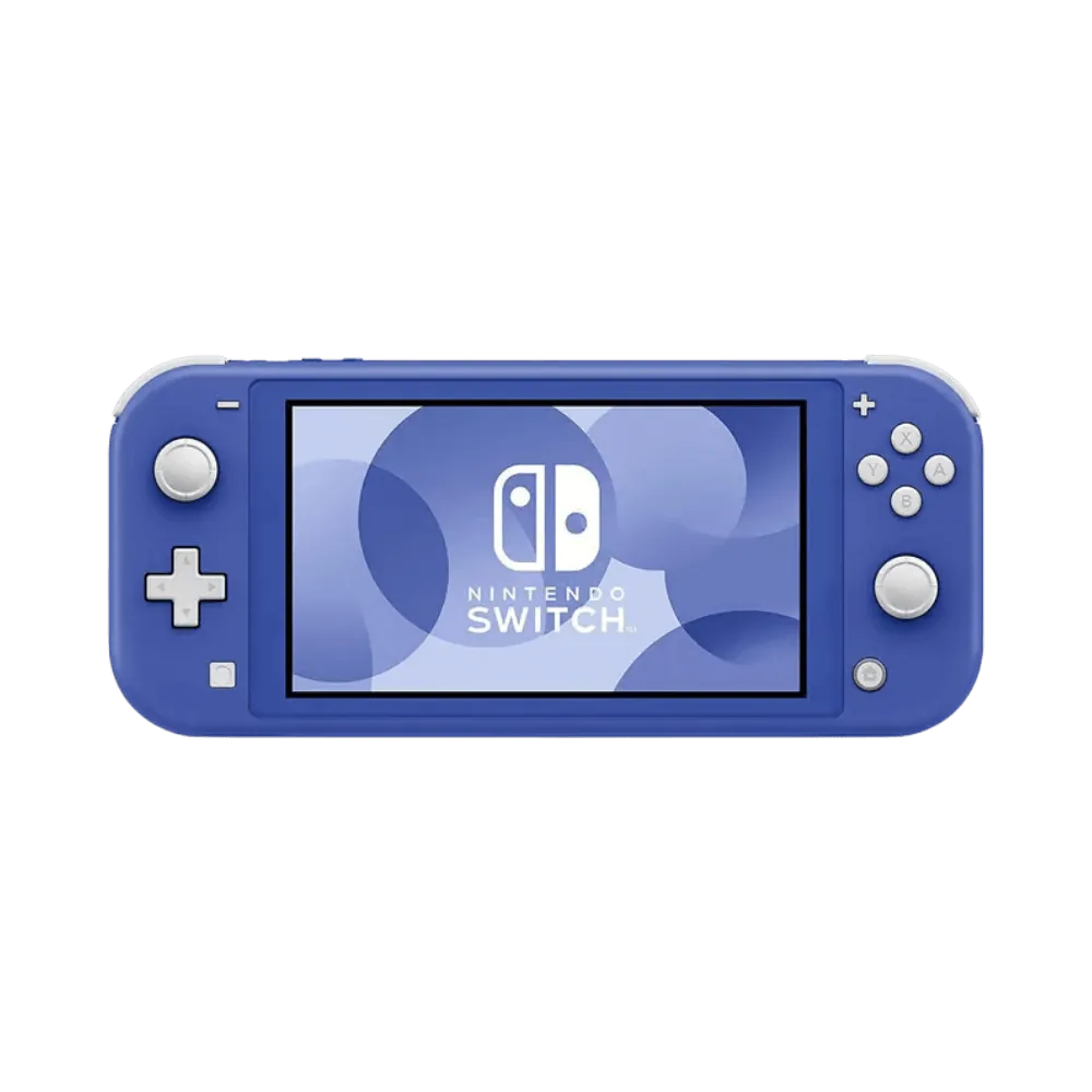 Nintendo Switch Lite en vue avant avec écran actif – Réparation écran, joystick ou carte mère chez iTelier Lyon, diagnostic gratuit et pièces garanties 1 an.