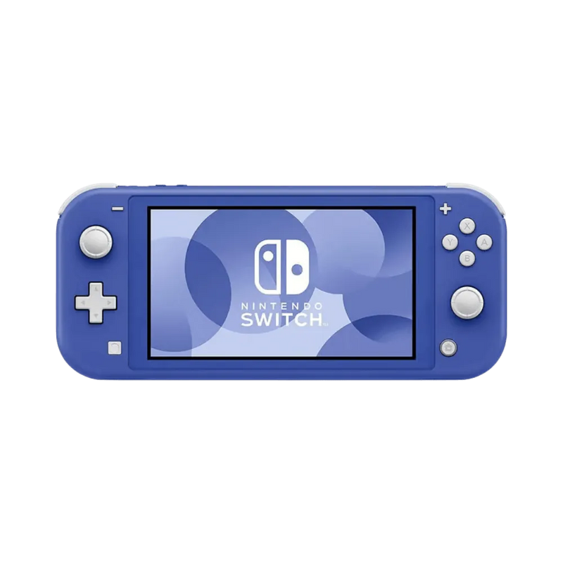 Nintendo Switch Lite en vue avant avec écran actif – Réparation écran, joystick ou carte mère chez iTelier Lyon, diagnostic gratuit et pièces garanties 1 an.
