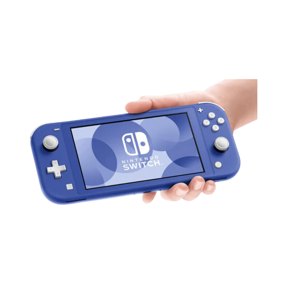 Nintendo Switch Lite vue de côté – Réparation haut-parleur, batterie ou boutons latéraux garantie 1 an, disponible à Lyon et en expédition partout en France.