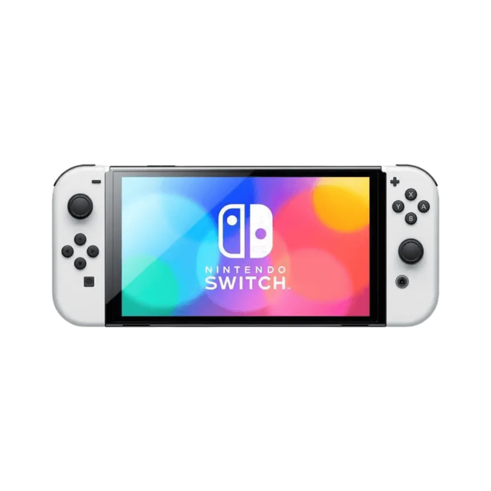 Écran allumé de la Nintendo Switch OLED – Réparation écran OLED, Joy-Con ou composants internes, diagnostic offert chez iTelier.