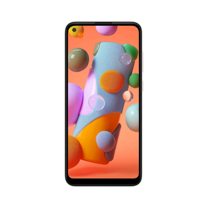 Écran complet Samsung Galaxy A11 affichant interface Android – remplacement écran fissuré ou tactile défectueux par iTelier Lyon – réparation rapide, pièces d’origine garanties 1 an, envoi national sécurisé.