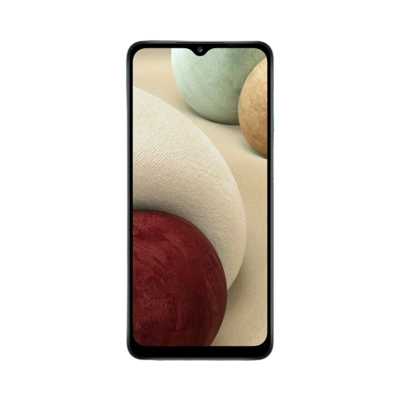 Écran complet Samsung Galaxy A12s affichant interface Android – remplacement écran fissuré ou tactile défectueux par iTelier Lyon – réparation rapide, pièces d’origine garanties 1 an, envoi national sécurisé.