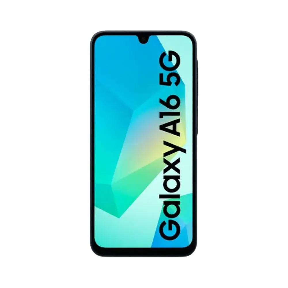 Écran complet Samsung Galaxy A16 5G affichant interface Android – remplacement écran fissuré ou tactile défectueux par iTelier Lyon – réparation rapide, pièces d’origine garanties 1 an, envoi national sécurisé.