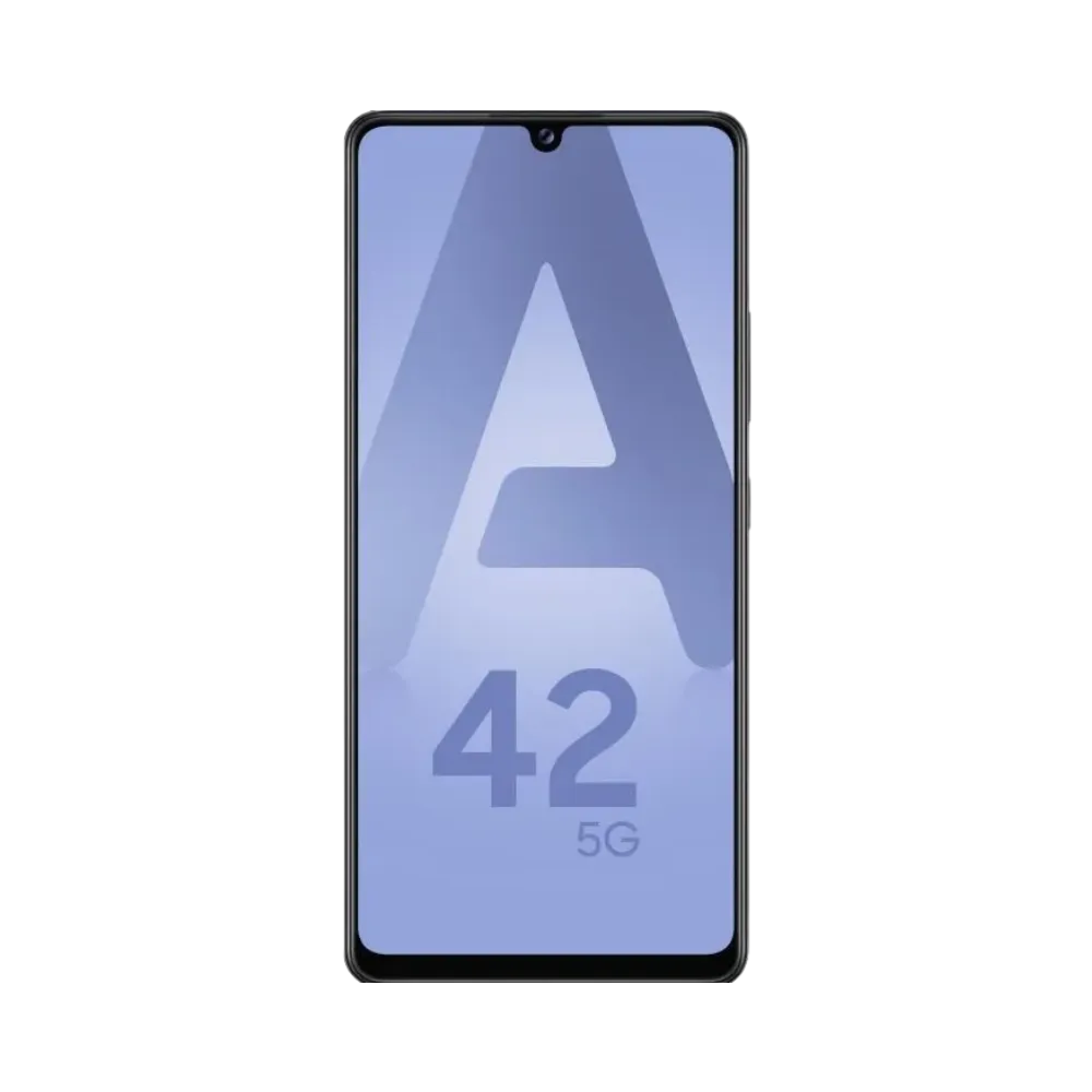 Écran complet Samsung Galaxy A42 5G affichant interface Android – remplacement écran fissuré ou tactile défectueux chez iTelier Lyon – réparation rapide, pièces d’origine garanties 1 an, envoi sécurisé national.
