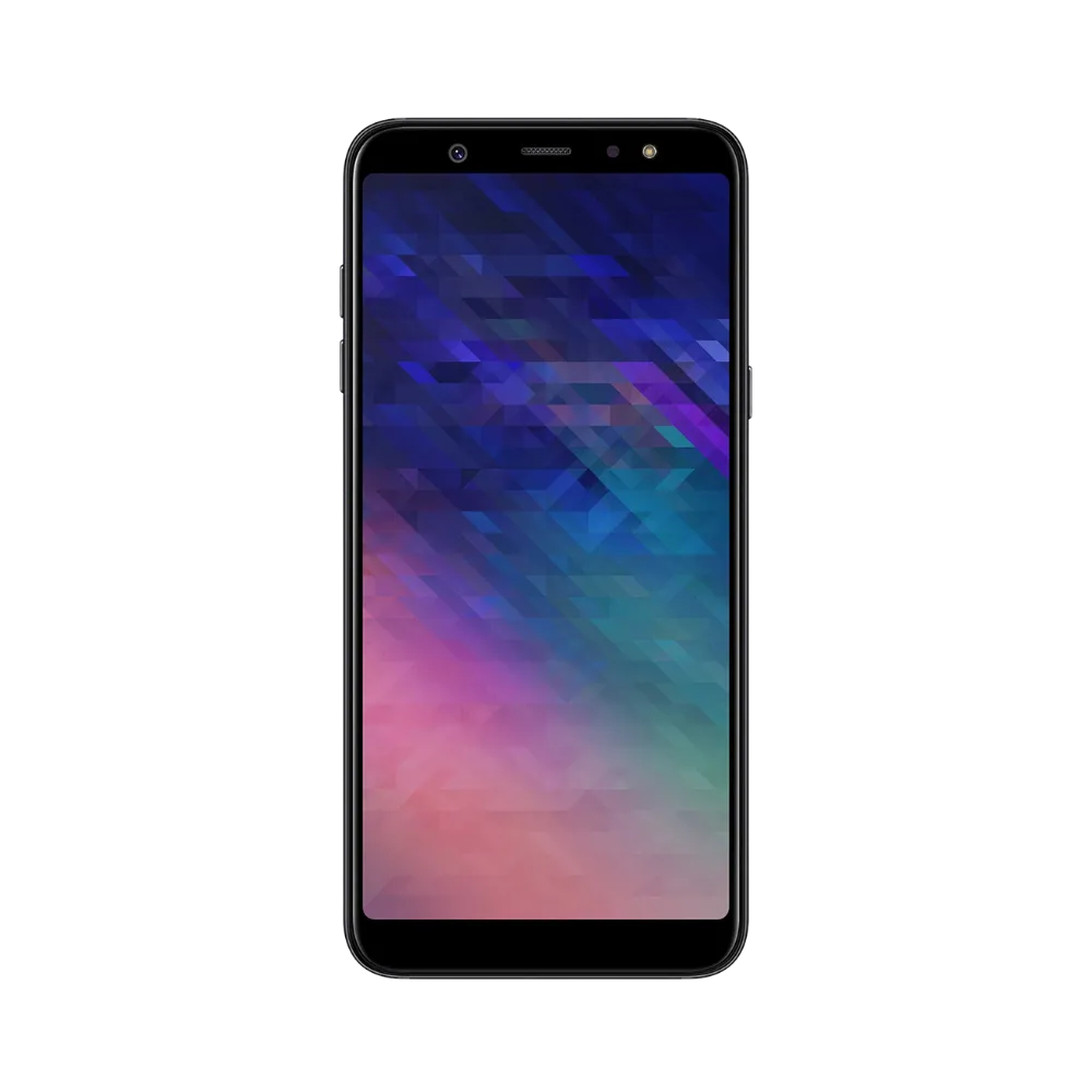 Écran complet Samsung Galaxy A6+ 2018 affichant interface Android – remplacement écran fissuré ou tactile défectueux par iTelier Lyon – réparation express, pièces d’origine garanties 1 an, envoi national sécurisé.